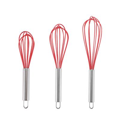 China Stainless Steel Viable Beater Cooking Tools Wire Egg Beater Egg Mixer Egg Beater for sale