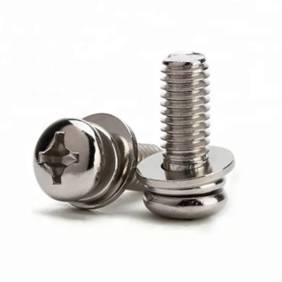 China Universal and Custom Flat with High Quality Combination Screw Bolt in China for sale