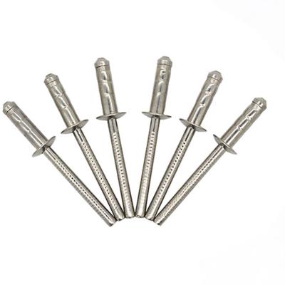 China China stainless steel wholesale price DIN 7337 waterproof unigrip threaded open type end pop rivet size color csk 6100 aluminum blind rivet for sale