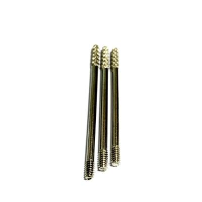 China Long and Thin VGA Serial Port Slot Reticulated Knurled Truss Screw 4 # - 40 Data Cable Grip Screw for sale