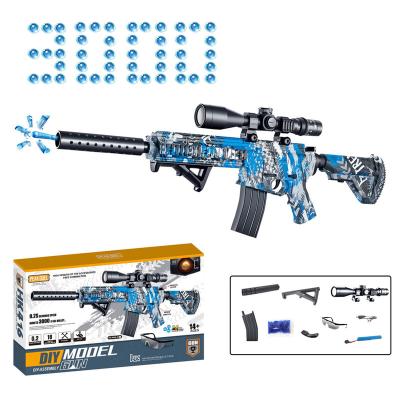 China Playing Wholesale M416 Graffiti Water Ball Gel Blaster Automatic Electric Gun For Adult Boys Girls for sale