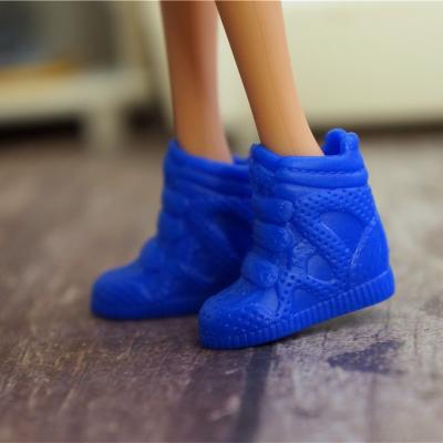 China DIY TOY Hot Sell 80 Pairs Bag 11.5inch Fashion Mix Style High Heels Sandals Boots Diy Toy Doll Shoes for sale