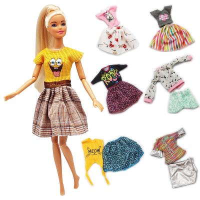 China DIY TOY New Coming Fashion Loungewear Variety Style Handmade Accessories 11.5 Inch Doll Clothes for sale