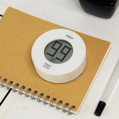 China Large Kitchen Viable Rotating Back Magnetic Digital Timer Countdown Timer EMAF Digital Display Knob Timing Timer For Purpose Use for sale