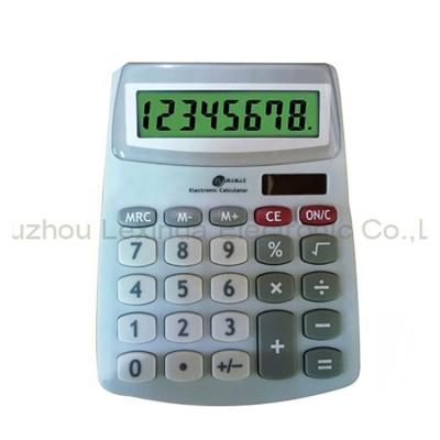 China Common General Purpose Calculator OEM Student Use Battery 8 Digit Calculator With Solar Power for sale