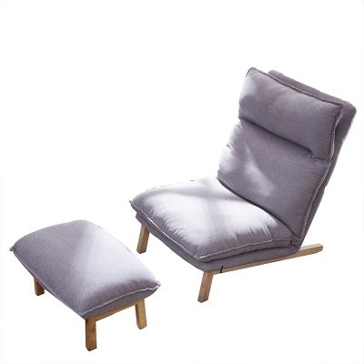 China Northern Europe modern lazy person living room living room sofa adjustable chair art fabric bachelor comfortable sofa (the other) for sale