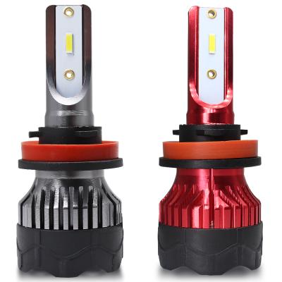 China High power Ip68 aluminum h4 led bulb led 4300/6000k Canbus H11 H1 H3 880 881 9004 9007 H15 H7 h13 led led headlight bulbs for all car for sale