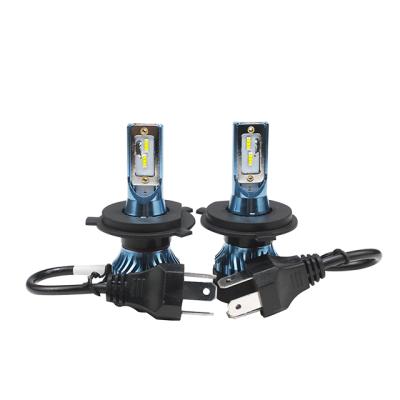 China 2021 original factory supply aluminum amazon hot sale auto lighting system led h4 55w car hb3 h7 h11 h3 led light K5 H1 H9 led headlig for sale