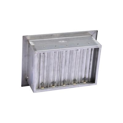 China Factory Modern Professional Stainless Steel Canopy With Air Grate for sale