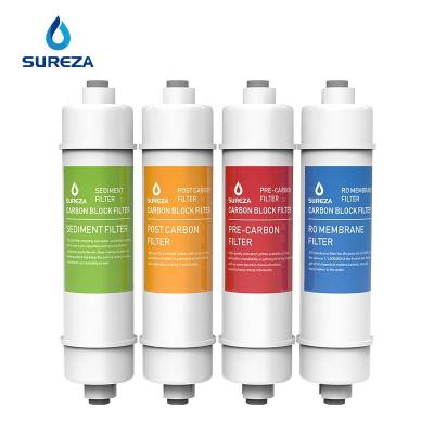 China Hotel Water Filter Cartridge Built-in Alkaline High Quality Alkaline Filter Cartridge for sale