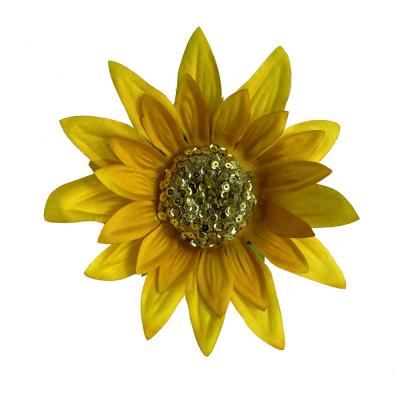 China Traditional Whole Sale High Quality Artificial Sunflower Clip For Harvest Decoration for sale