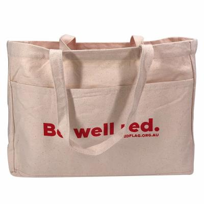 China High Capacity Canvas Recyclable Multifunctional Shopping Custom Printed Cotton Straps For Bags for sale