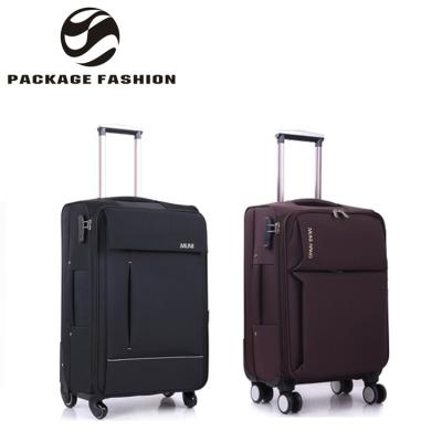 China Password Boarding Business Oxford Cloth Trolley Suitcase Waterproof Custom Soft Handle Luggage For Sale for sale