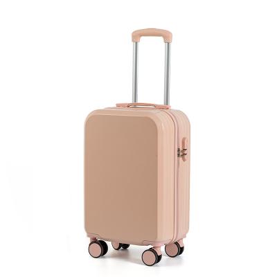 China Waterproof 2 Pcs Trolley Case Smart Kids Trolley Bags New Design ABS PC Luggage Set Suitcase Case for sale