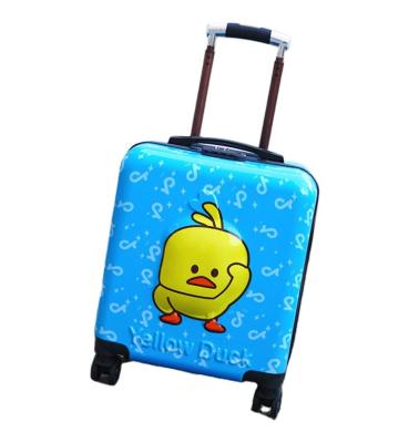 China ABS Hot Selling Cute Travel Cartoon Car Kid Trolley Kid Suitcase for sale