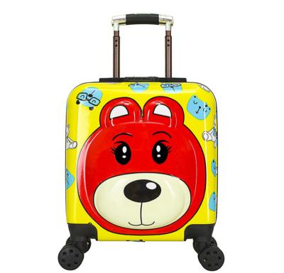 China ABS Custom Handle Kids Carry On Luggage And Hard Shell Travel Cartoon Bags for sale