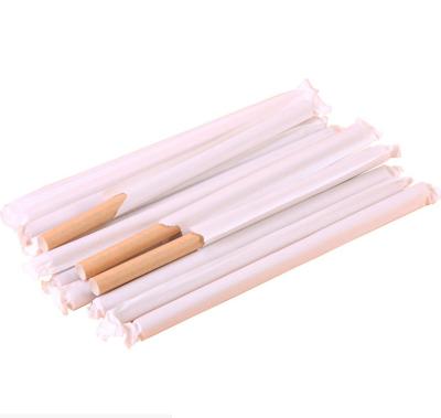 China Manufacturers KS009 High Quality Biodegradable Kraft Paper Straws Decorative Single White Paper Straw Rolls 12MM*230MM for sale