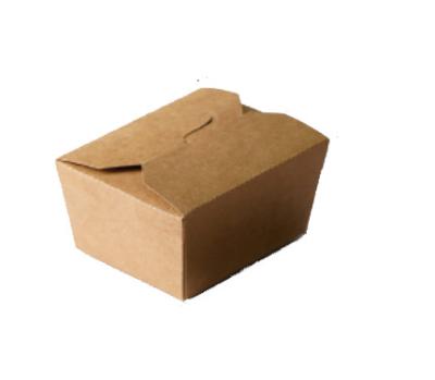 China 100% customs KSB-161 eco-friendly disposable take out different size paper wrapping paper food to go boxes for sale