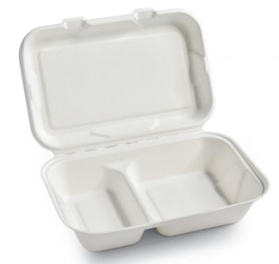 China water & ZL883 Oil Resistance Food Container Multi-size Disposable Sugar Cane Bagasse Take Out Lunch Box for sale