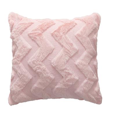 China Hotel Sta Rabbit Wavy Profile Sofa Embrace Bedside Pillow Living Room Backrest Cushion Wholesale for sale