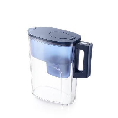 China Large-tasting Drinking Water BPA Free Water Purifier Water Filter Pitcher Jug To Removes Chlorine for sale