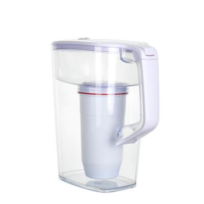 China Large-Sample Drinking Water Filtration System 0 TDS 6-Stage Water Filter Pitcher With Water Quality Meter To Filter Impurities From Your Tap Water for sale