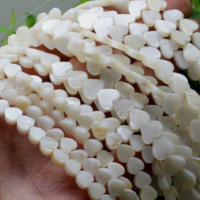 China Jewelry Making Wholesale 10mm Nature Heart Star Water Drop Forming Shell Beads Strand for sale