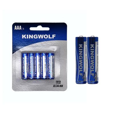 Κίνα Hot Sales Mercury Free Super Power Non Rechargeable Primary Dry Cell Alkaline 1.5v Lr03 Aaa Am3 Battery προς πώληση