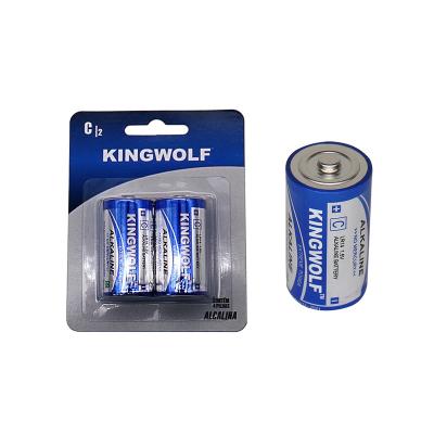 Κίνα Best Selling Factory Supply 8000mah Primary Cell Pilas 1.5 Volt 1.5v Size LR14 C AM2 Alkaline Dry Battery For Flashlight προς πώληση