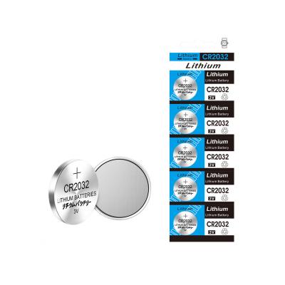 Китай High Quality Best Selling Primary Batteries Pila Cr2032 Cr 2032 3V Coin Lithium Button Cell Battery for Electronic Watches продается