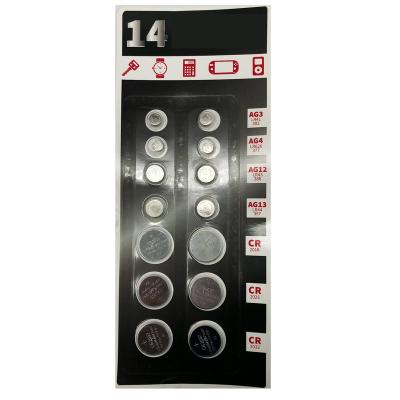 中国 New best OEM private label 210mAh 3v lithium button cell cr2032 battery for camera 販売のため