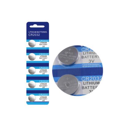 Китай Factory Price 3V 3.0Voit 240mAh Lithium Manganese Primary Cr 2032 Coin Button Cell Battery Cr2032 For Car Key продается