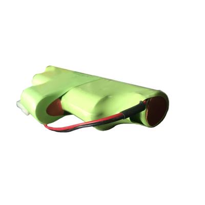 中国 1.2v 300mah battery packs 2/3 aaa 250mah battery packs 4.8v nimh 販売のため