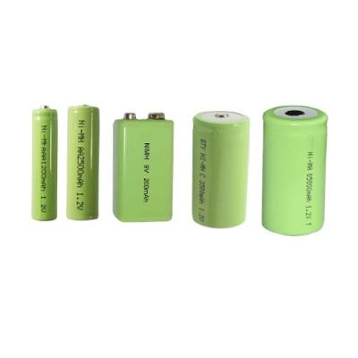 China 1.2V nimh 2/3AAA 250mAh 300MAH 400MAH 650MAH rechargeable battery for sale