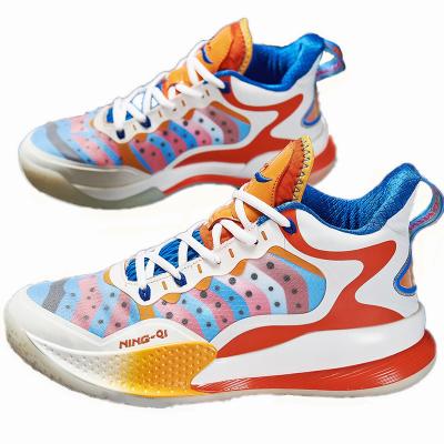 China Men's Breathable Sport Basketball Shoes With Low Top Non-slip Basketball Shoes For Size 37-44 for sale