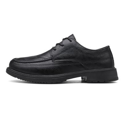 China Oxfords 2021 winter trend genuine leather men's casual shoes for black color size 39-44 for sale