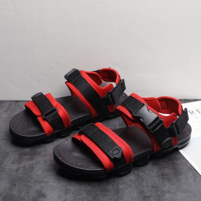 China Lightweight Men's Unique Thick Genuine Leather Sandals Summer With 2 Wearing Ways For Men Back Straps Sandals Slipper for sale