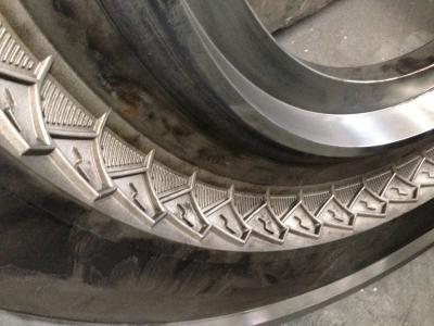 China Custom Motorcycle Tire Forming Tire Mould EDM And CNC Technology for sale