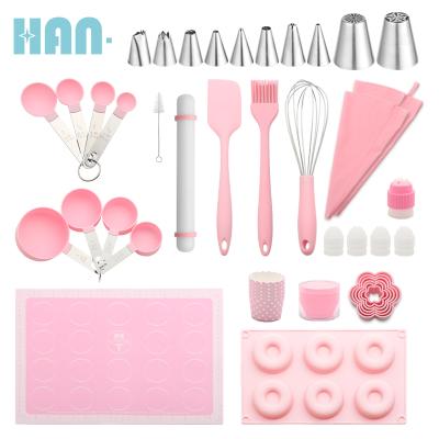 China New Viable Rise Cake Decorating Kits Supplies 17 PSC Muffin Cup Mold Baking Tools Cake Decorating Tools for sale