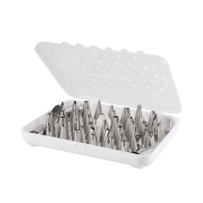 China Sustainable Cake Decorating Tool Kit 12 Piece Icing Russian Piping Nozzles Tips for sale