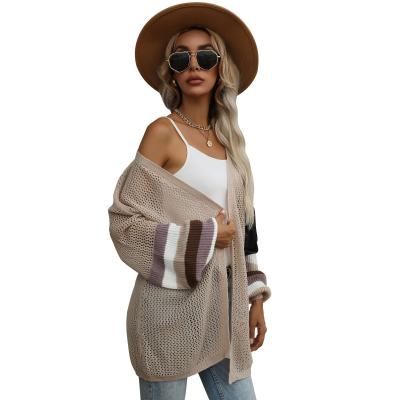 China Fashion Trends Medium Length Color Loose Knit Sweaters Wholesale Bulk White Sweater Sweaters for sale