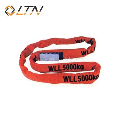 China High Quality Polyester Polyester Webbing Sling Flat Lifting Sling / Eyedrops Names for sale