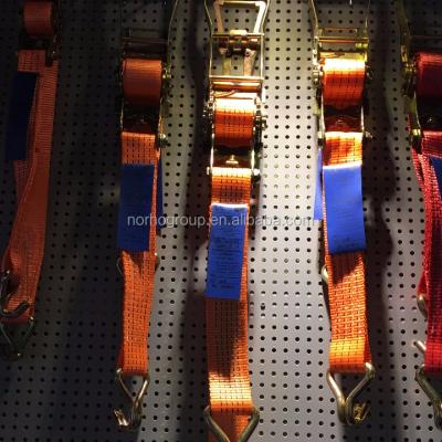 China Polyester CE and GS 1T-10T Ratchet Tie Down Belts / Ratchet Strap / Ratchet Lashing for sale