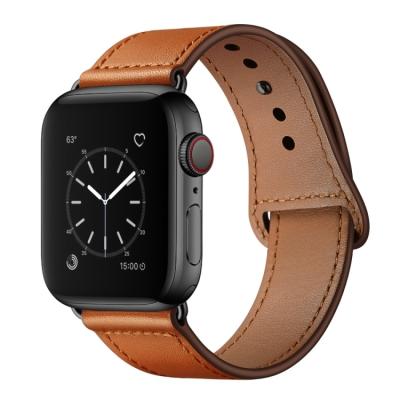 China Classic Design Genius Nice Thin Leather Watchbands For Apple Watch Band for sale