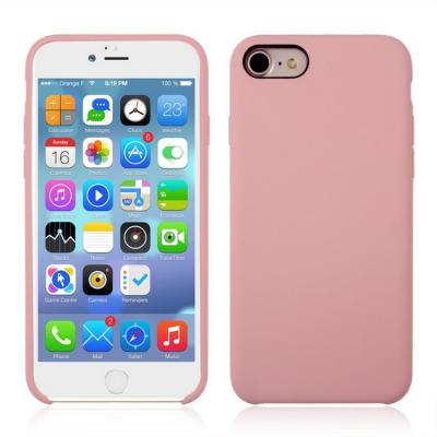 China Used To Phone Protective Pure Color Apple Liquid Silicone Phone Case For iPhone for sale