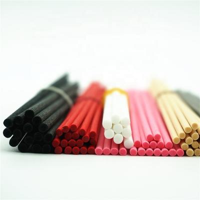 China 25cm Air Scent Viable Home Aroma Freshener White Black Fiber Reed Diffuser Sticks for sale