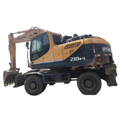 China High Quality Good Price Hyundai 210W-9Used Excavator Second Hand Crawler Excavator 0.92MÂ ³ for sale