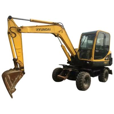 China Good Price High Quality 60W Hyundai Used Excavator 0.06-0.21MÂ ³ for sale