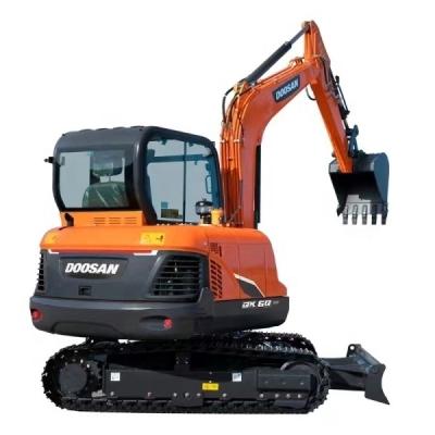 China Used Doosan DX60 excavator with big effect 0.21MÂ ³ for sale