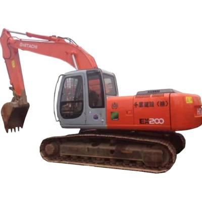 China Hot And Efficient Hitachi 200-5 Used Excavator In Original Factory For Sale 0.8mÂ ³ for sale